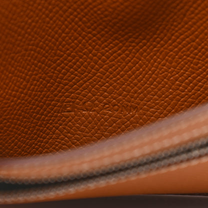 Hermes Epsom Bearn Gusset Wallet Gold 7 of 9