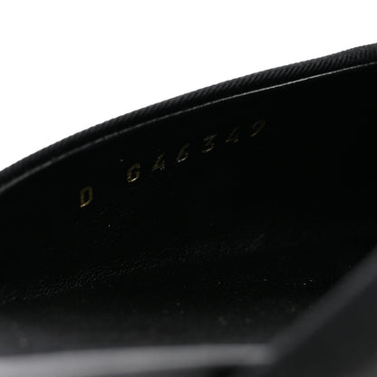Chanel Lambskin Grosgrain Cap Toe Mary Jane Flats 38.5 Black 9 of 10