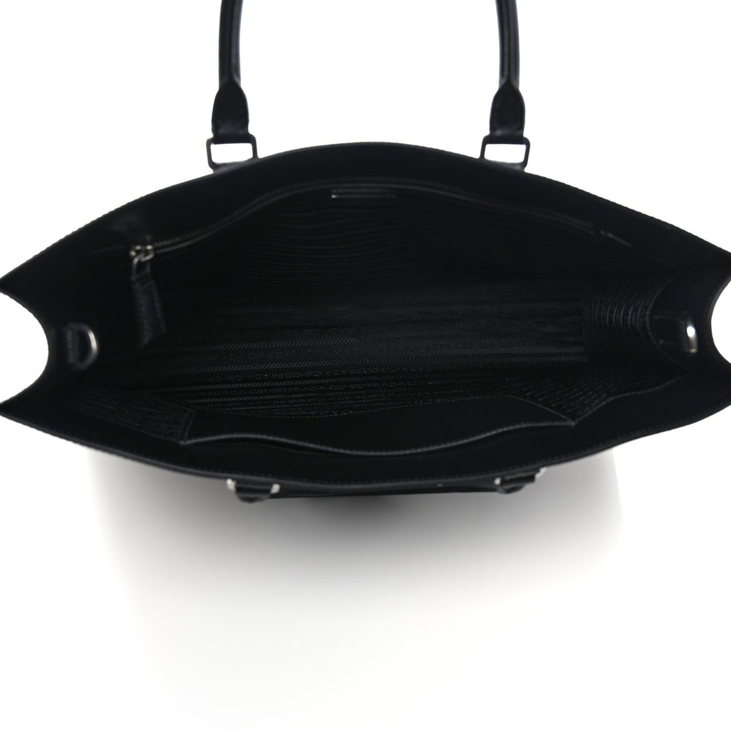 Saffiano Cuir Tote Bag Black