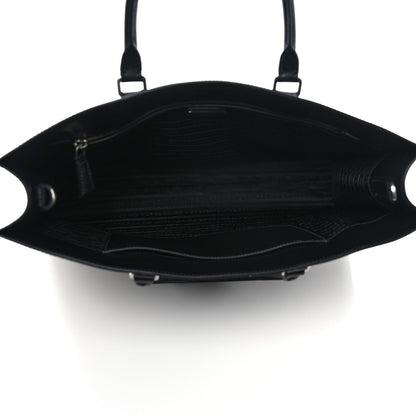Prada Saffiano Cuir Tote Bag Black 5 of 8
