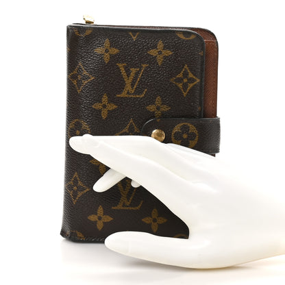 Louis Vuitton Monogram Porte Papier Zippe Wallet 2 of 10