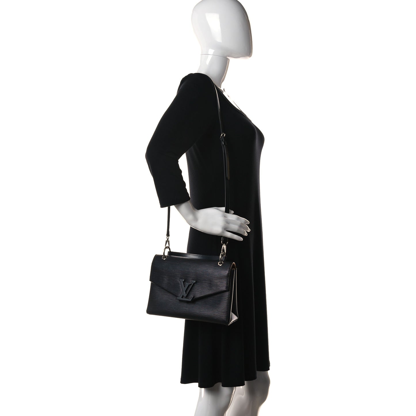 Epi Pochette Grenelle Black