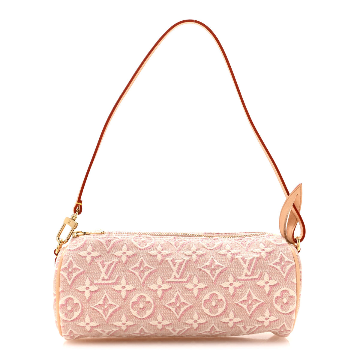Louis Vuitton Monogram Embleme Papillon Pochette Rose Ruban 1 of 11