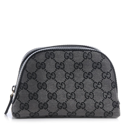 Gucci Monogram GG Cosmetic Case Black 1 of 7
