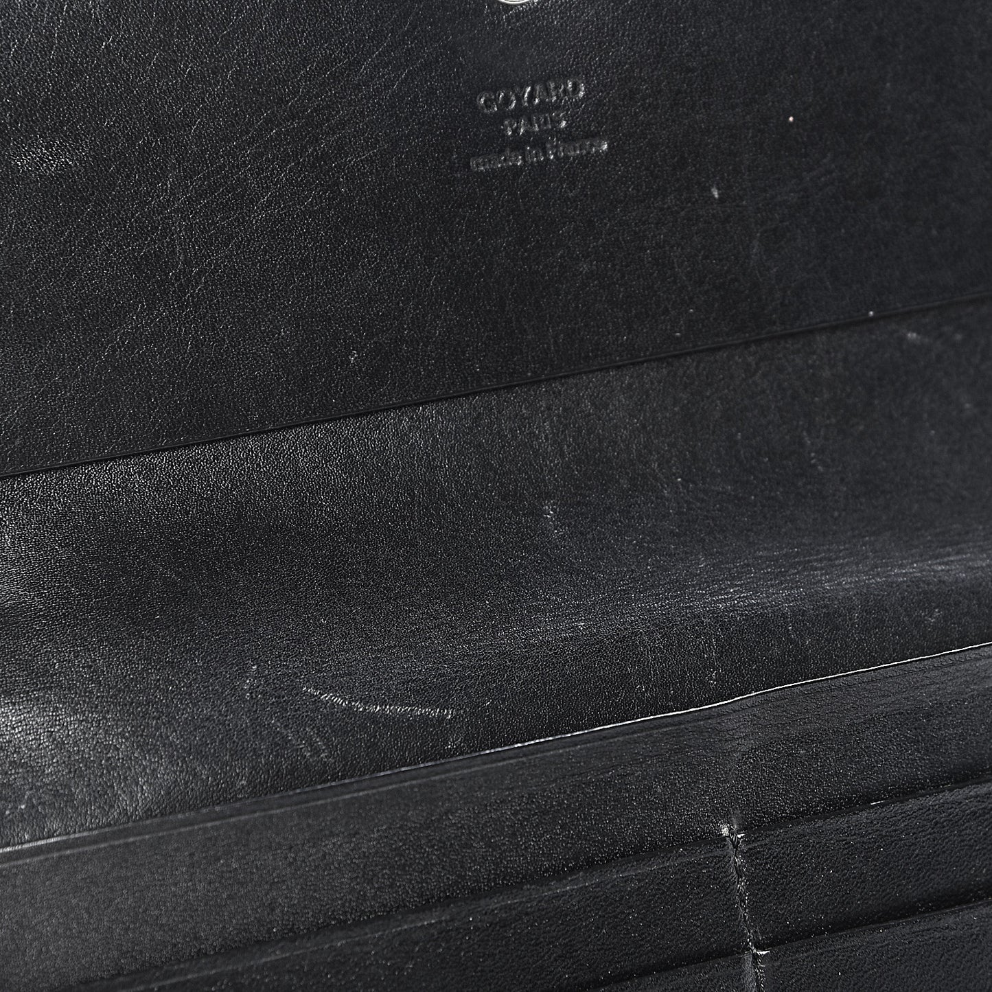 Goyardine Rivoli Wallet Black