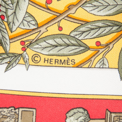 Hermes Silk Le Songe de Poliphile Scarf 90 4 of 4