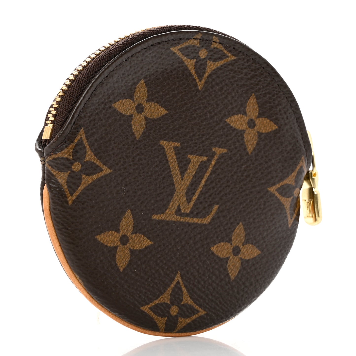 Monogram Round Coin Purse