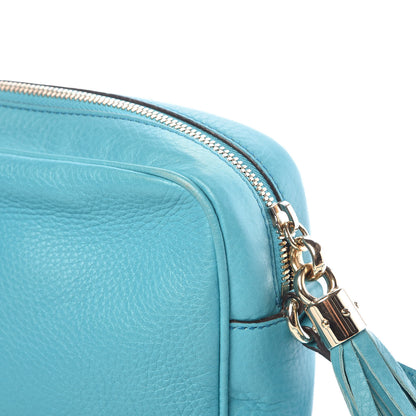 Gucci Pebbled Calfskin Small Soho Disco Bag Deep Cobalt 14 of 18