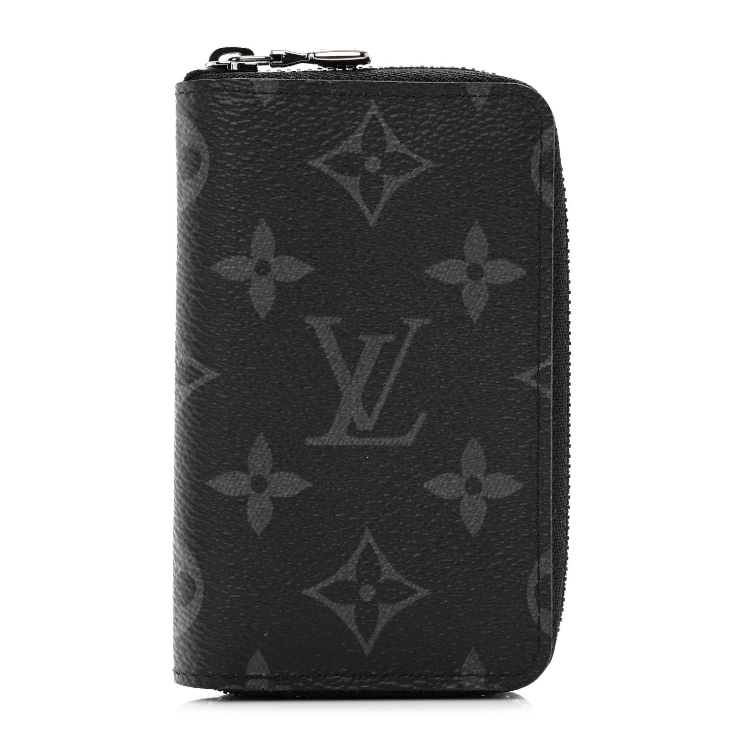 Louis Vuitton Monogram Eclipse Zippy Coin Purse Vertical 1 of 7