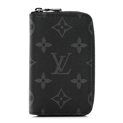 Louis Vuitton Monogram Eclipse Zippy Coin Purse Vertical 1 of 7
