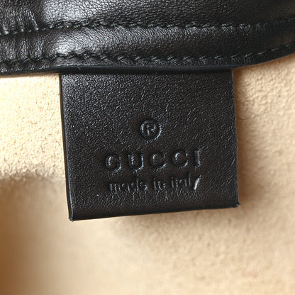 Gucci Calfskin Logo Drawstring Backpack Mystic White 7 of 12