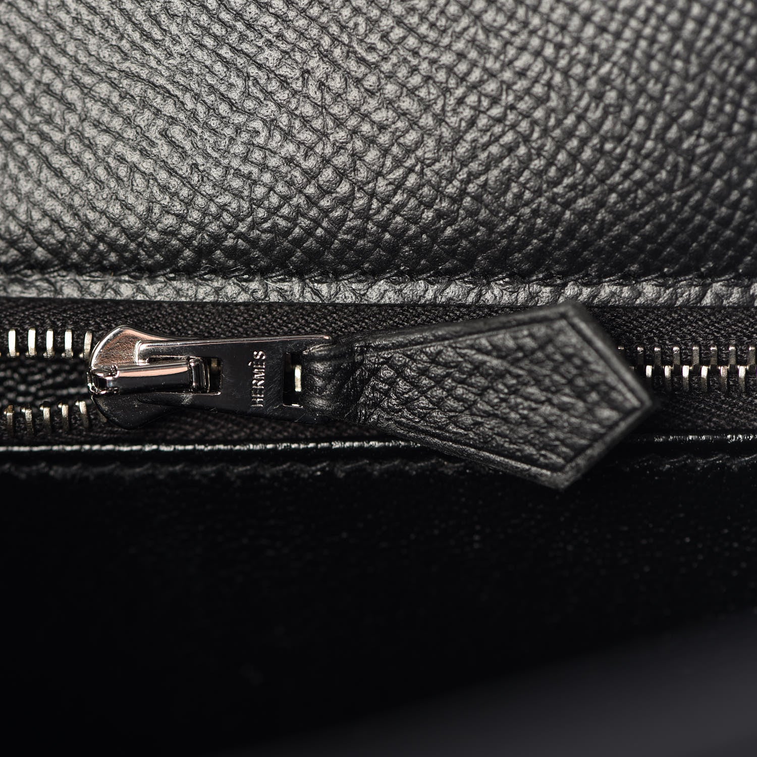 Hermes Epsom Kelly Sellier 28 Black 15 of 40