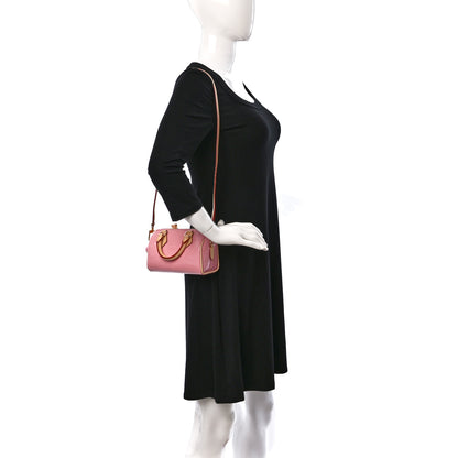 Louis Vuitton Vernis Monogram Nano Speedy Mochi Pink 2 of 11