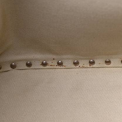 Valentino Garavani Vitello Small Rockstud Tote Ivory 7 of 13