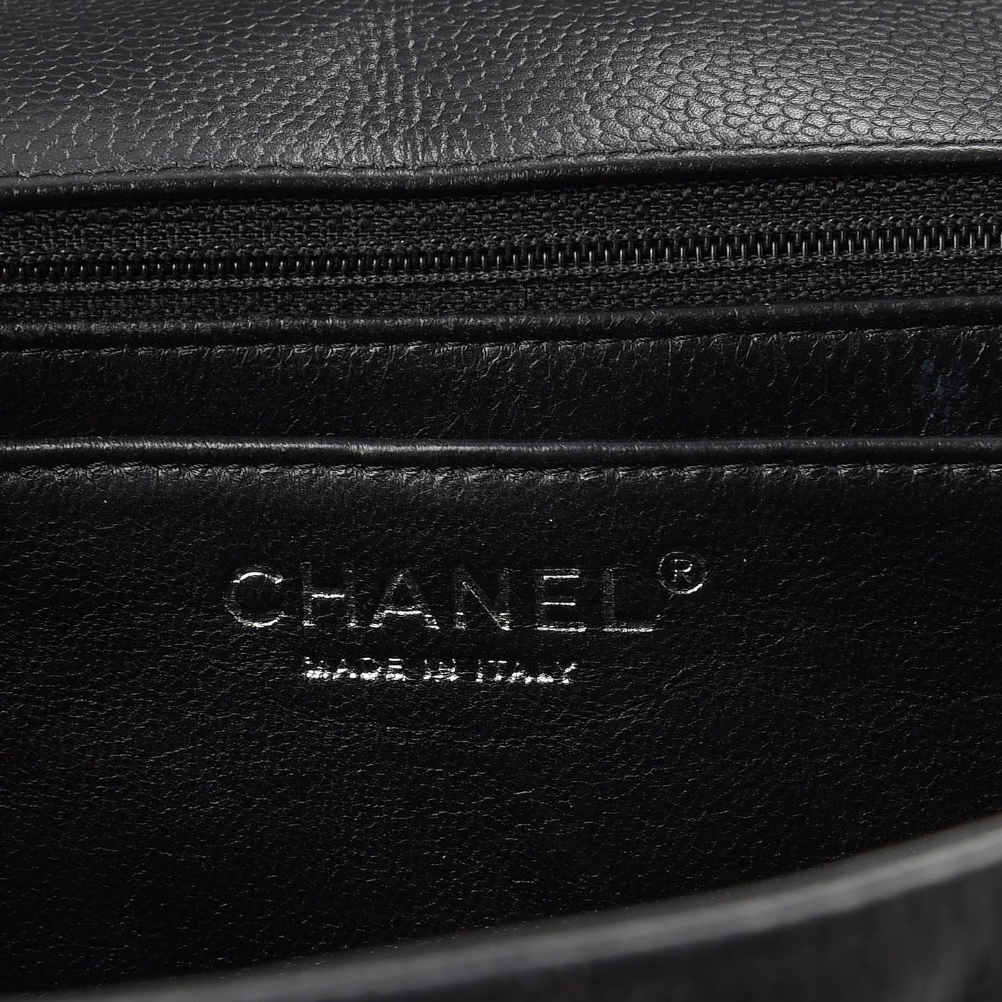 Caviar Quilted Maxi Single Flap Black