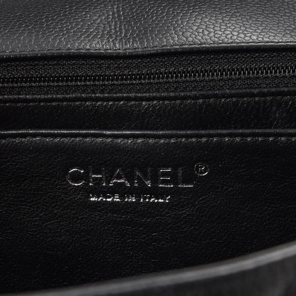 Chanel Caviar Quilted Maxi Single Flap Black 7 of 11
