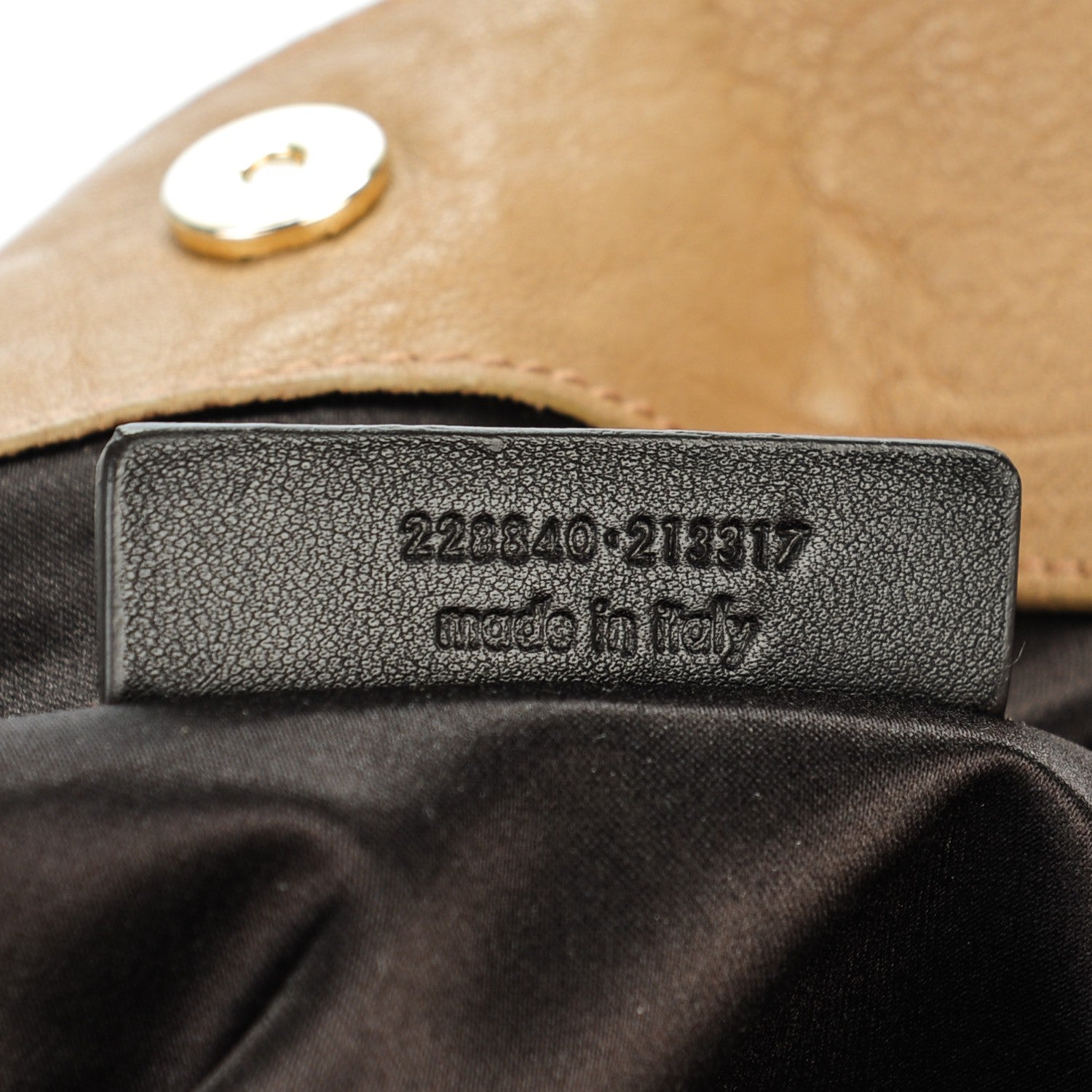 Saint Laurent Sheepskin Large Roady Camel 7 of 7