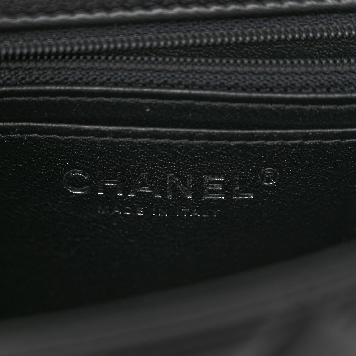 Chanel Lambskin Quilted Mini Rectangular Flap Black 6 of 10