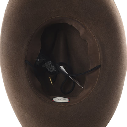 Gucci Felt Sereno Hat M 58 Brown 3 of 5