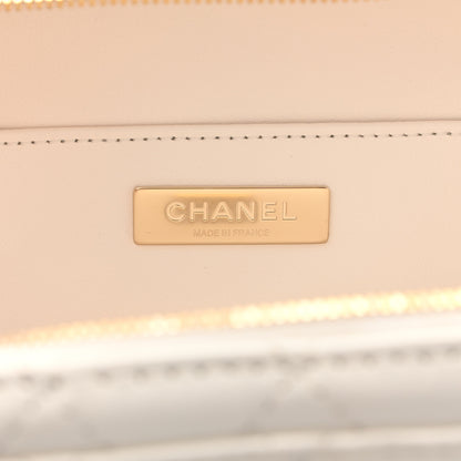 Chanel Lambskin Quilted Coco Click Bag White 6 of 13