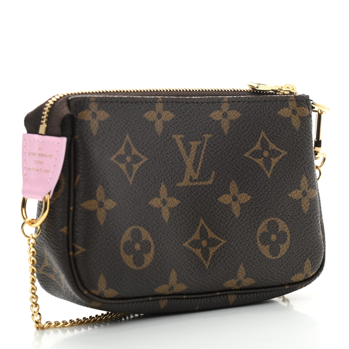Monogram 2021 Christmas Animation Japanese Garden Mini Pochette Accessories Wisteria Pink