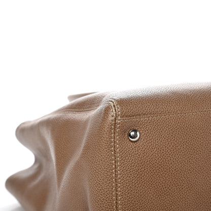 Chanel Calfskin Cerf Executive Shopper Tote Beige 8 of 13