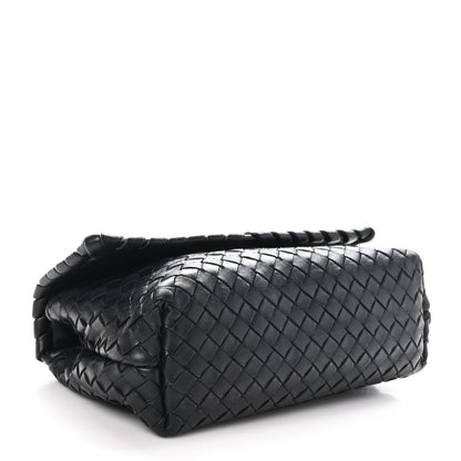 Bottega Veneta Nappa Intrecciato Baby Olimpia Shoulder Bag Black 4 of 10