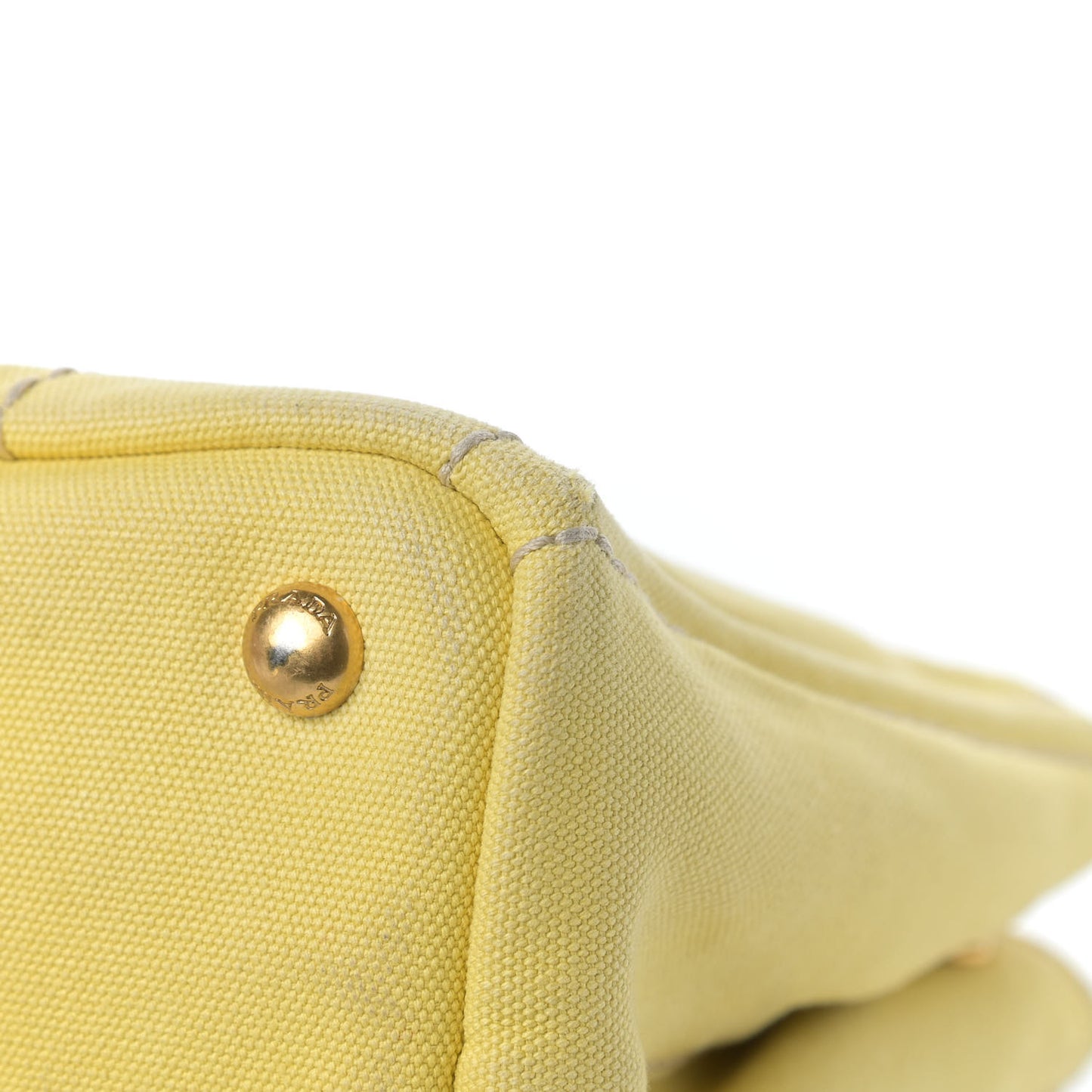 Canvas Canapa Small Logo Tote Yellow