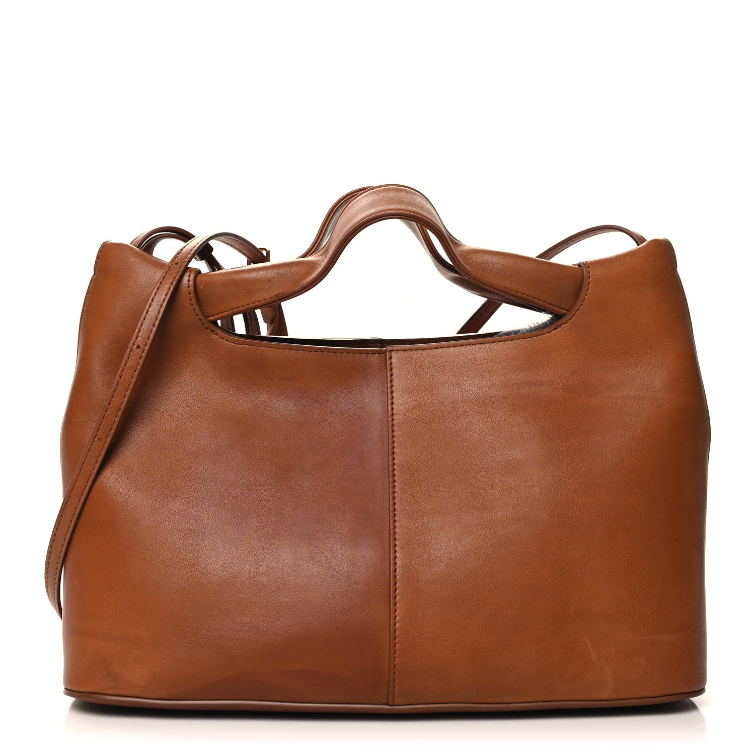 The Row Saddle Calfskin Camdem Shoulder Bag Cuir 1 of 12