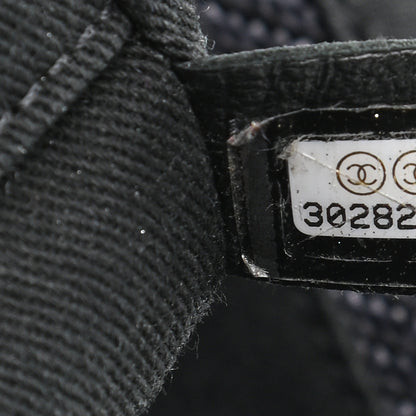 Chanel Mixed Fibers Calfskin Small Deauville Tote Black 7 of 9