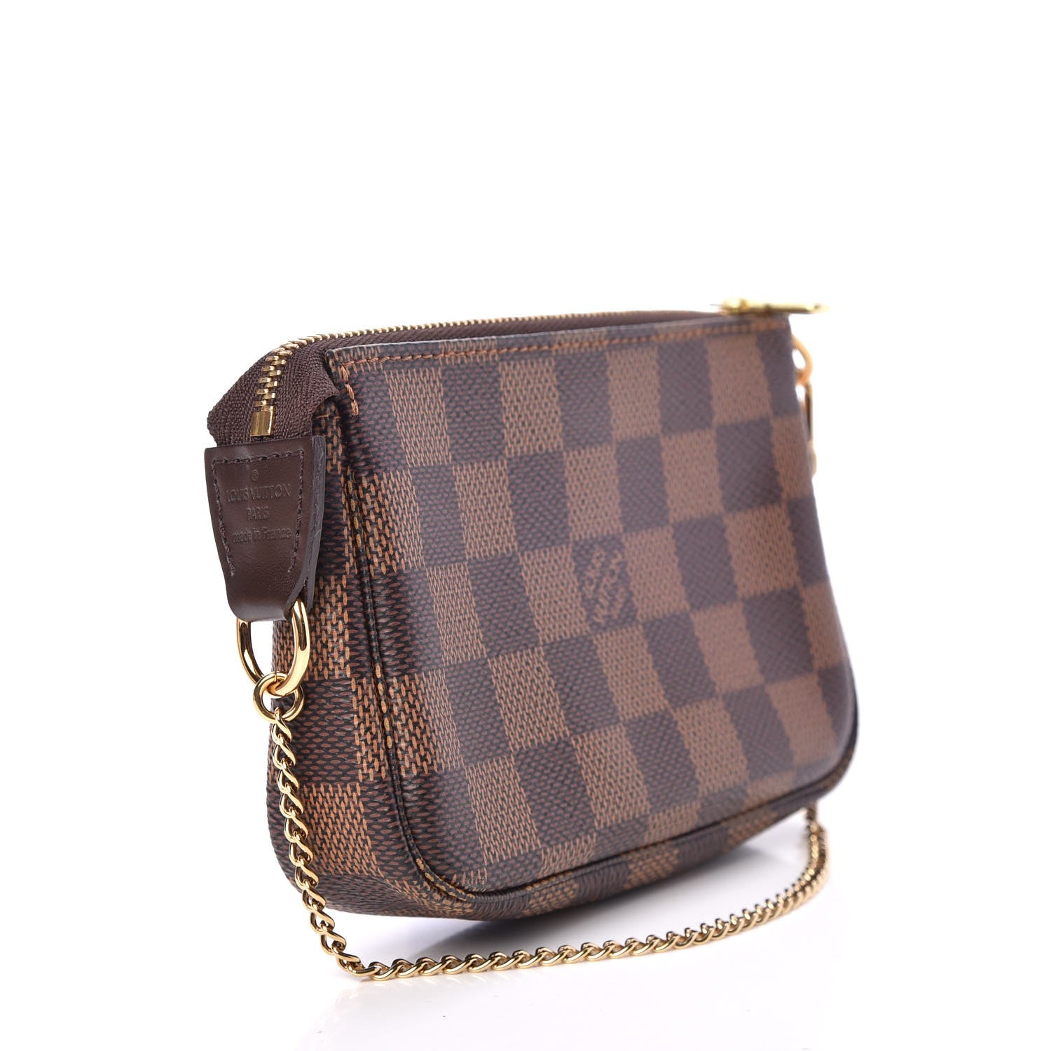 Louis Vuitton Damier Ebene Mini Pochette Accessories 3 of 8
