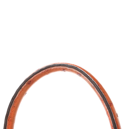 Hermes Ostrich Birkin 30 Orange 40 of 41