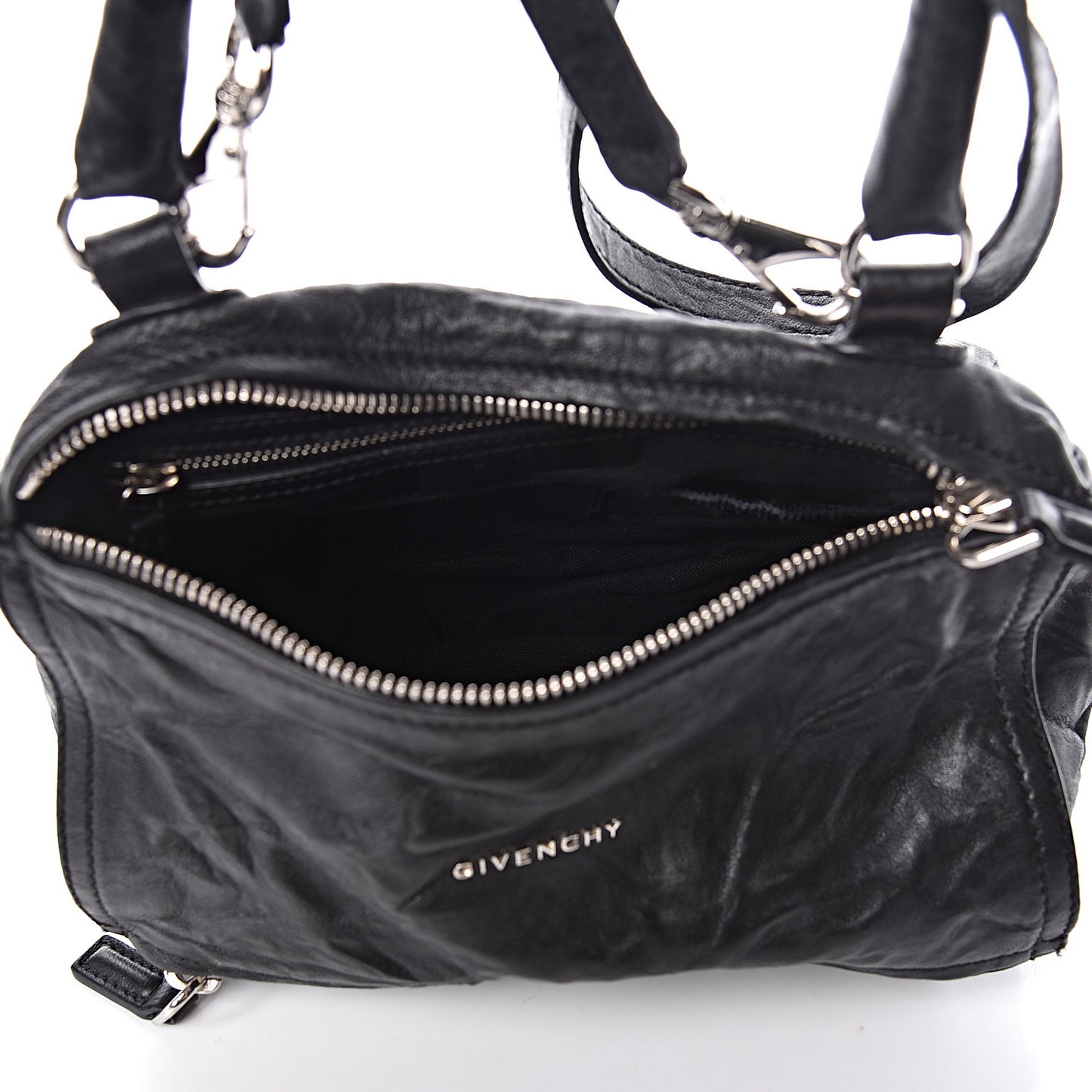 Tumbled Sheepskin Small Pandora Black