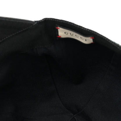 Gucci Monogram Web Baseball Hat M Black 7 of 9