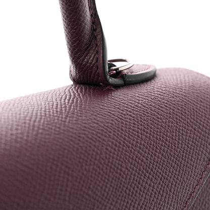 Moynat Carat Calfskin Gabrielle PM Eggplant 14 of 14