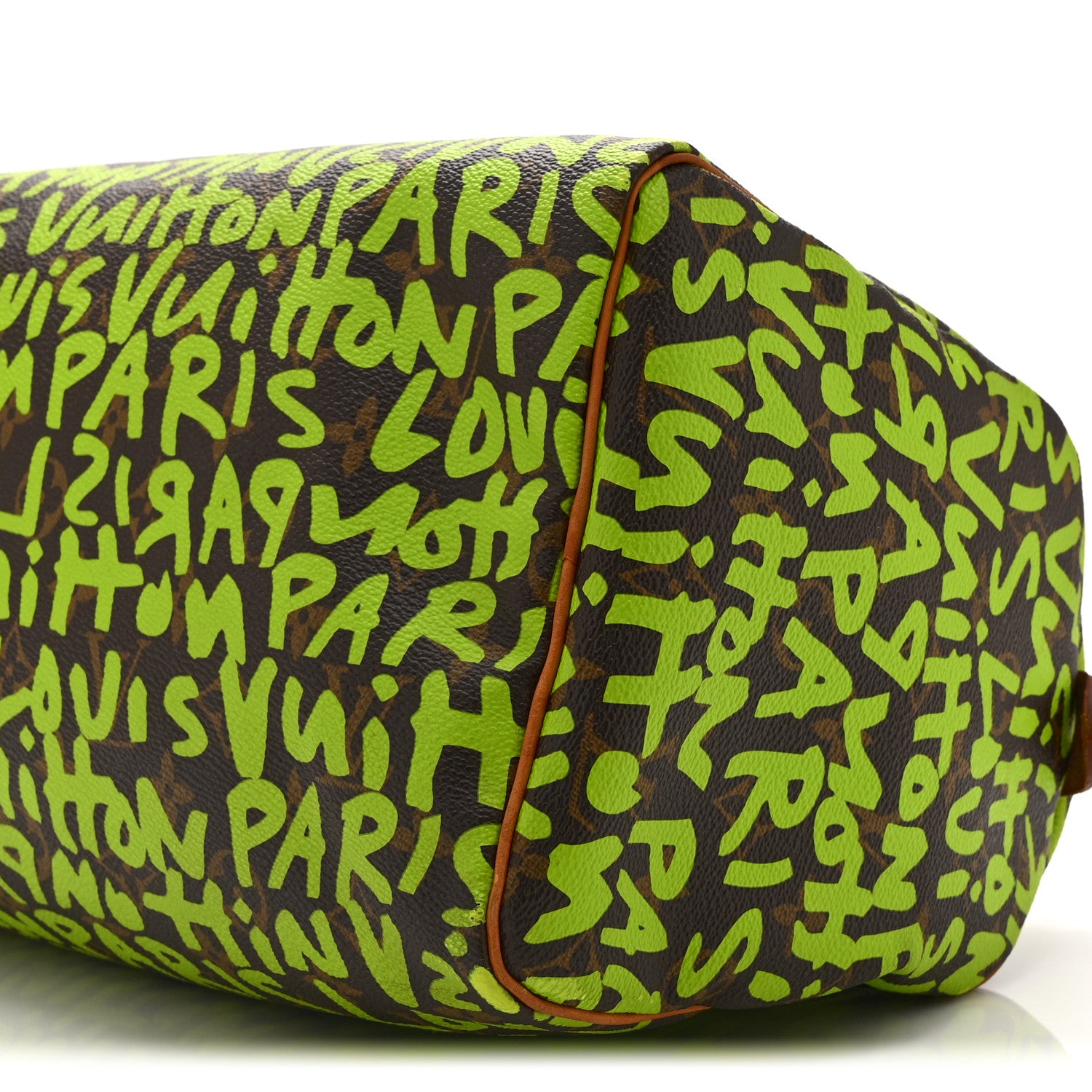Louis Vuitton Monogram Graffiti Speedy 30 Green 10 of 10