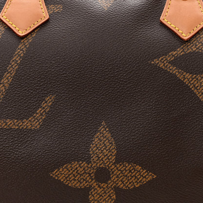 Louis Vuitton Reverse Monogram Giant Speedy Bandouliere 30 8 of 10