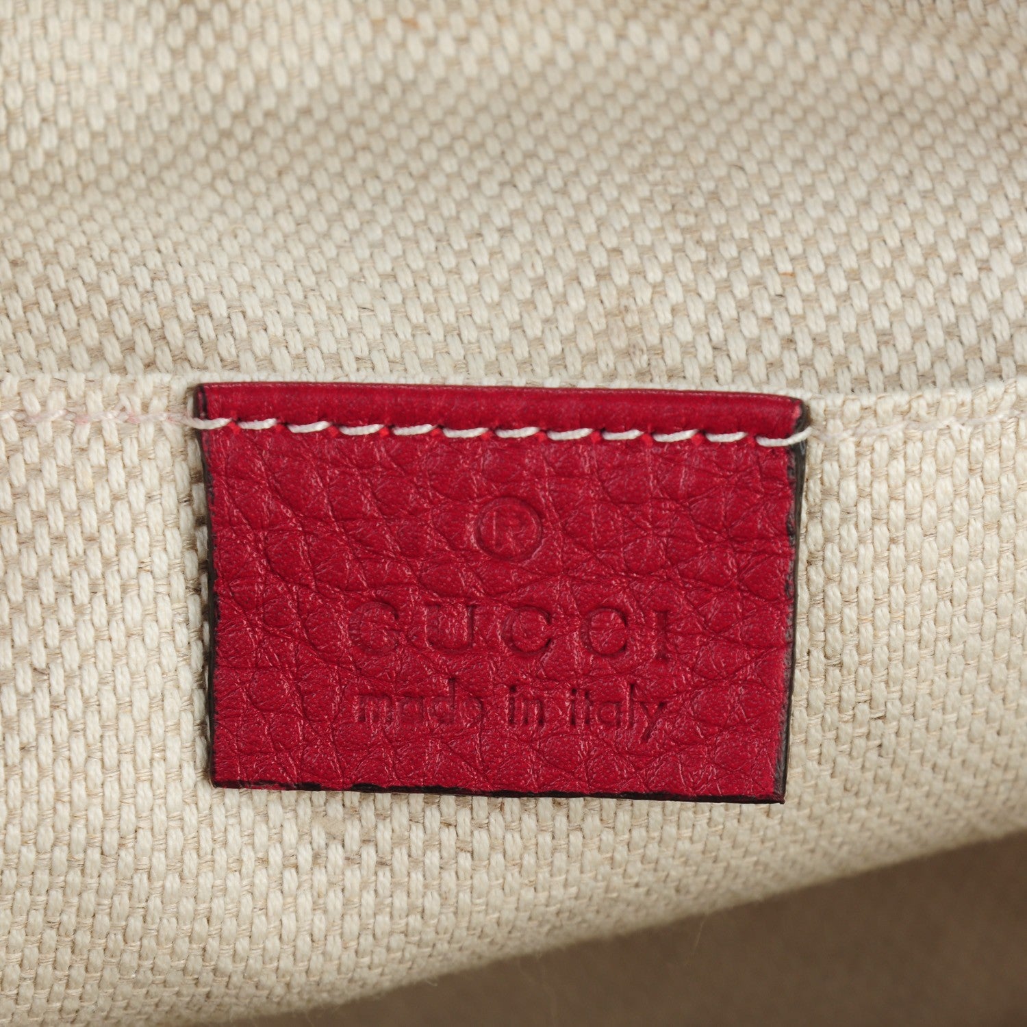 Gucci Python Small Soho Disco Bag Red 6 of 7