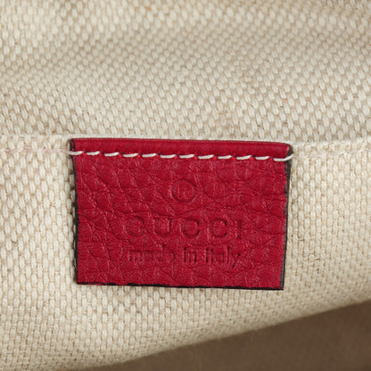 Gucci Python Small Soho Disco Bag Red 6 of 7