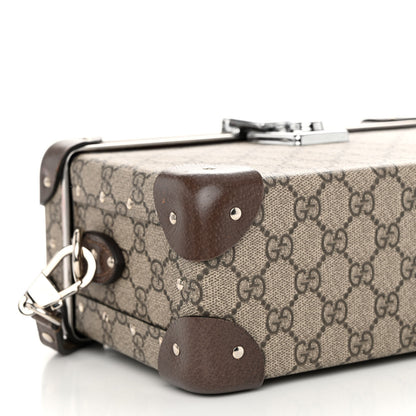 Gucci GG Supreme Monogram Globe-Trotter Beauty Case Brown 8 of 10