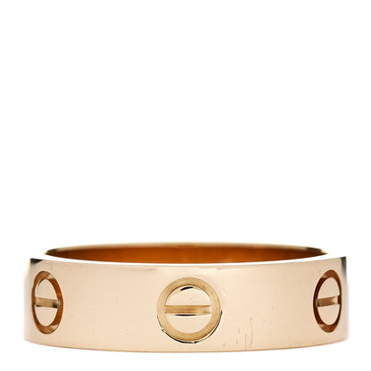Cartier 18K Yellow Gold 5.5mm LOVE Ring 57 8 1 of 5