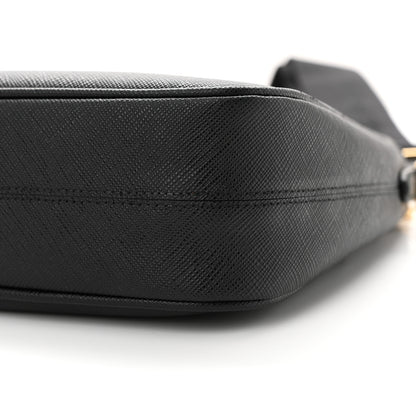 Prada Saffiano Lux Re-Edition 2005 Shoulder Bag Black 9 of 9