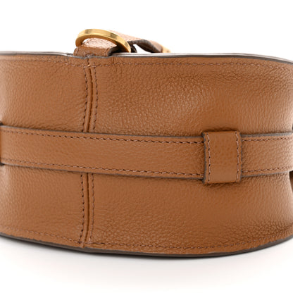 Chloe Calfskin Mini Marcie Round Crossbody Bag Tan 10 of 10