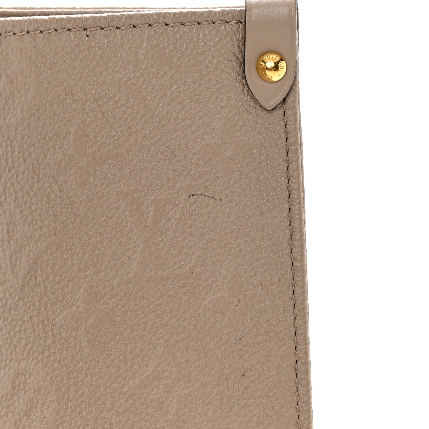 Louis Vuitton Empreinte Monogram Giant Onthego MM Tourterelle 14 of 14