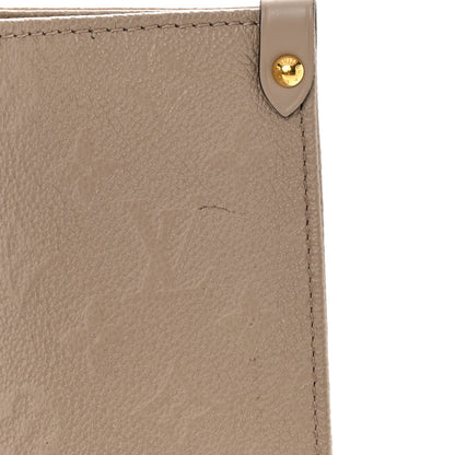 Louis Vuitton Empreinte Monogram Giant Onthego MM Tourterelle 14 of 14