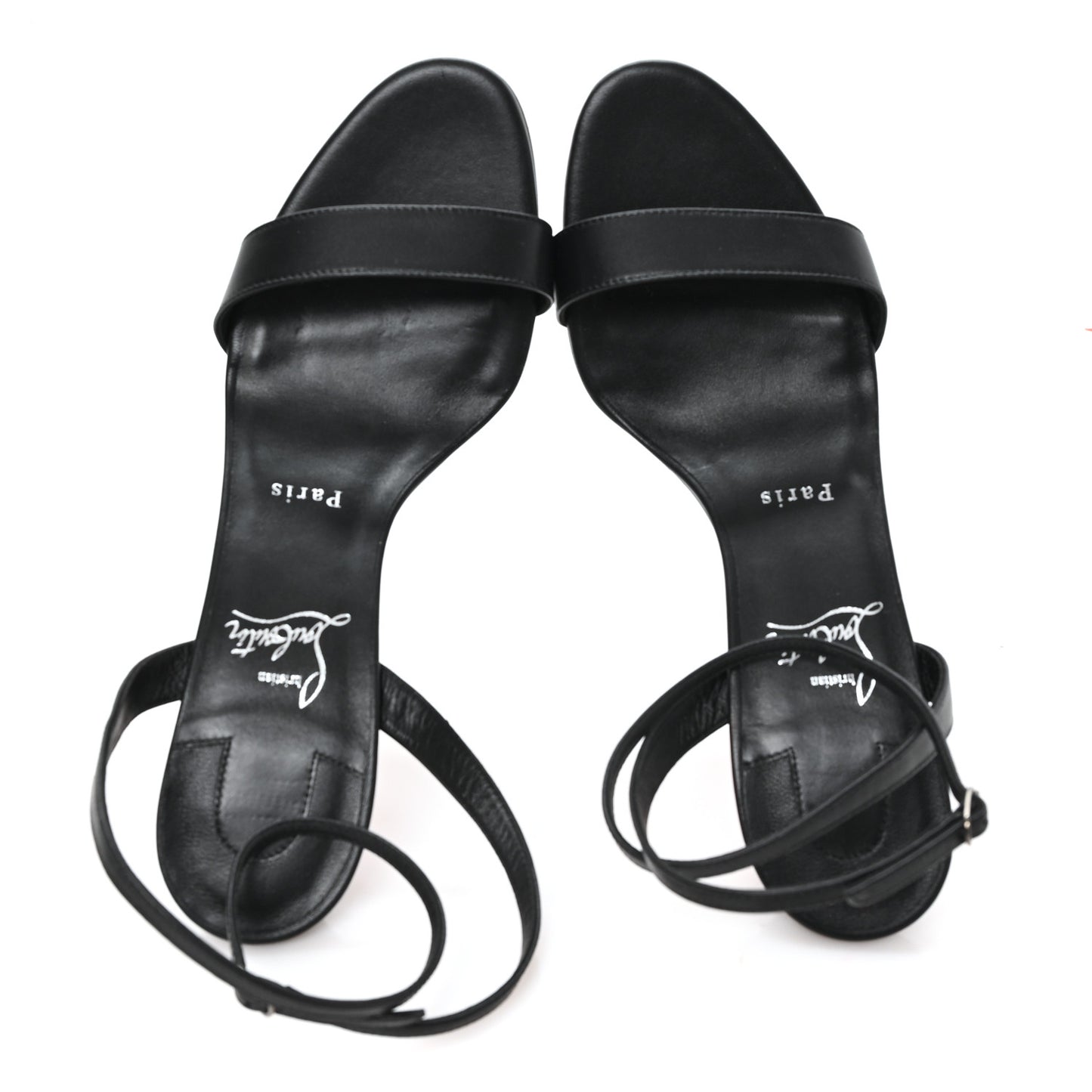 Nappa Miss Z 80 Strappy Sandals Pumps 40 Black