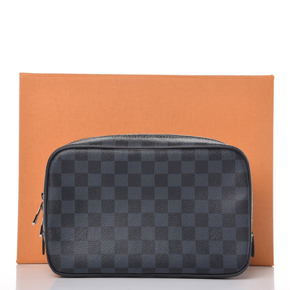 Louis Vuitton Damier Cobalt Toilet Pouch GM 7 of 7