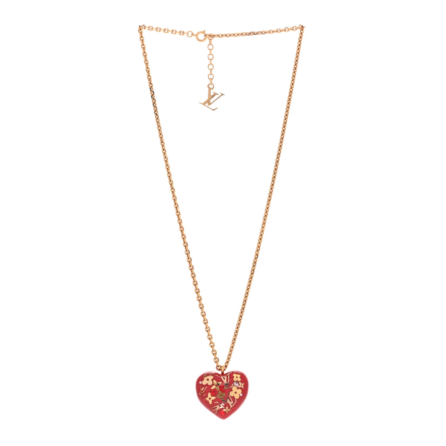Inclusion Heart Necklace Pomme D'Amour