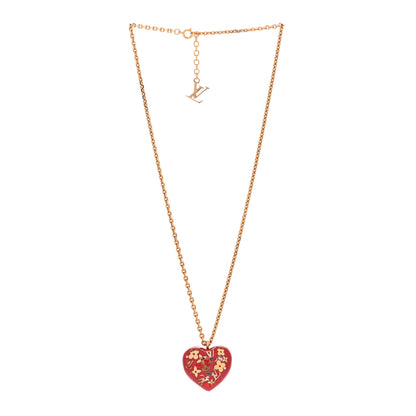 Louis Vuitton Inclusion Heart Necklace Pomme D'Amour 3 of 6
