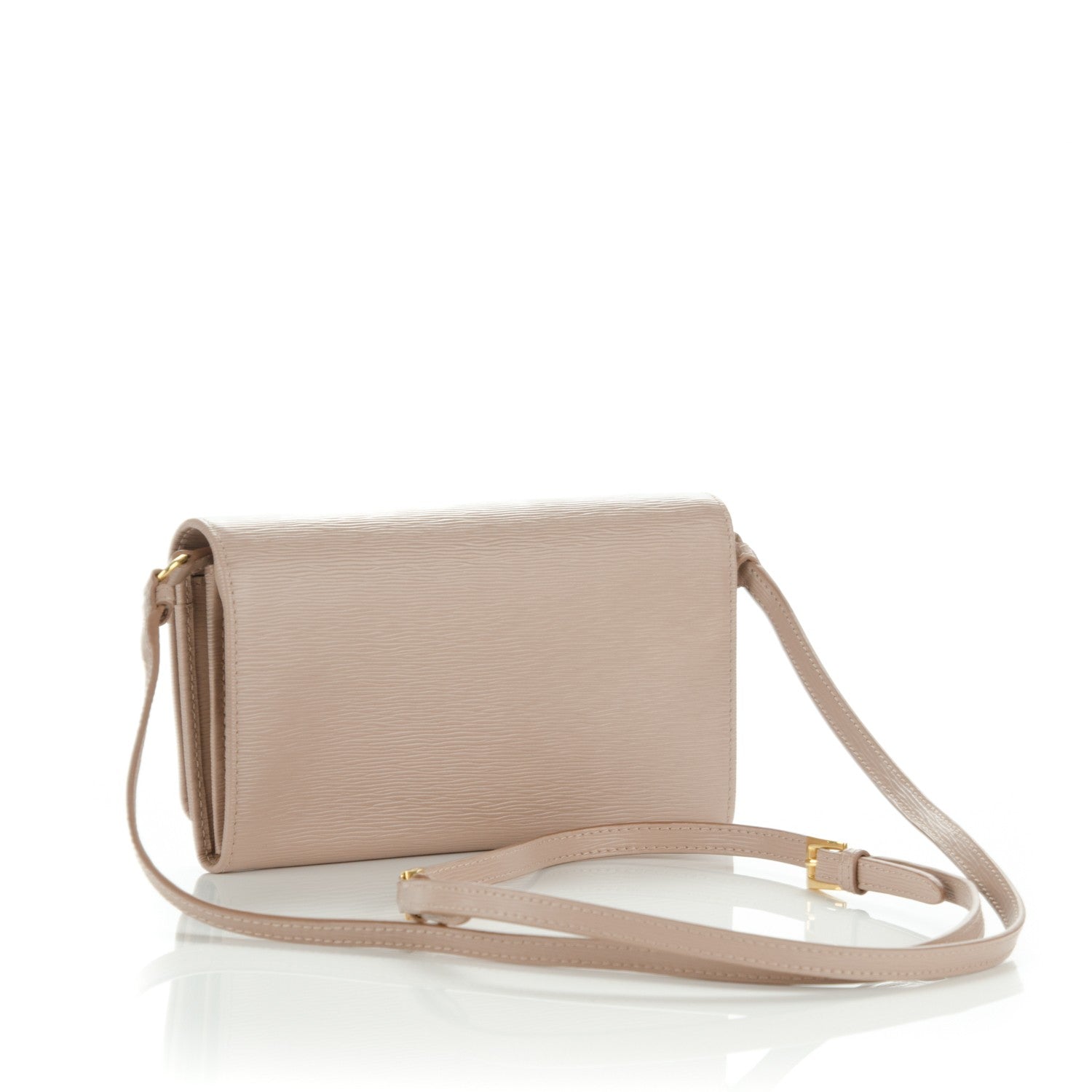 Prada Vitello Move Flap Wallet Cammeo 3 of 8